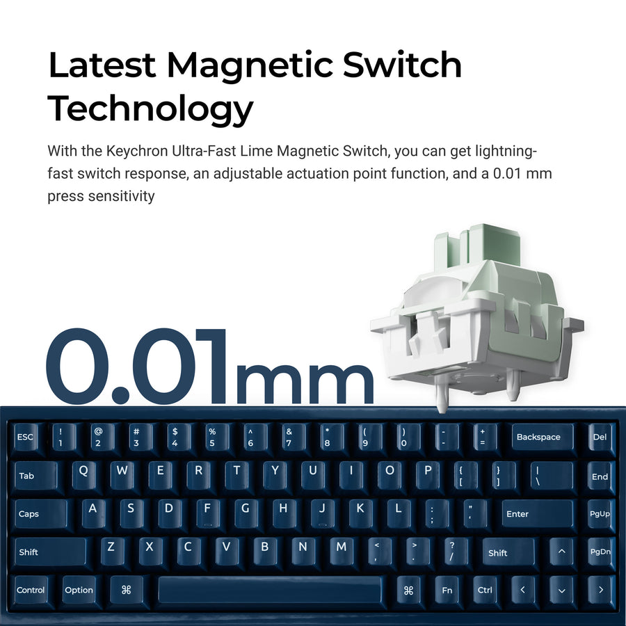 Keychron Q16 HE 8K Magnetic Switch Keyboard - Keychron Thailand