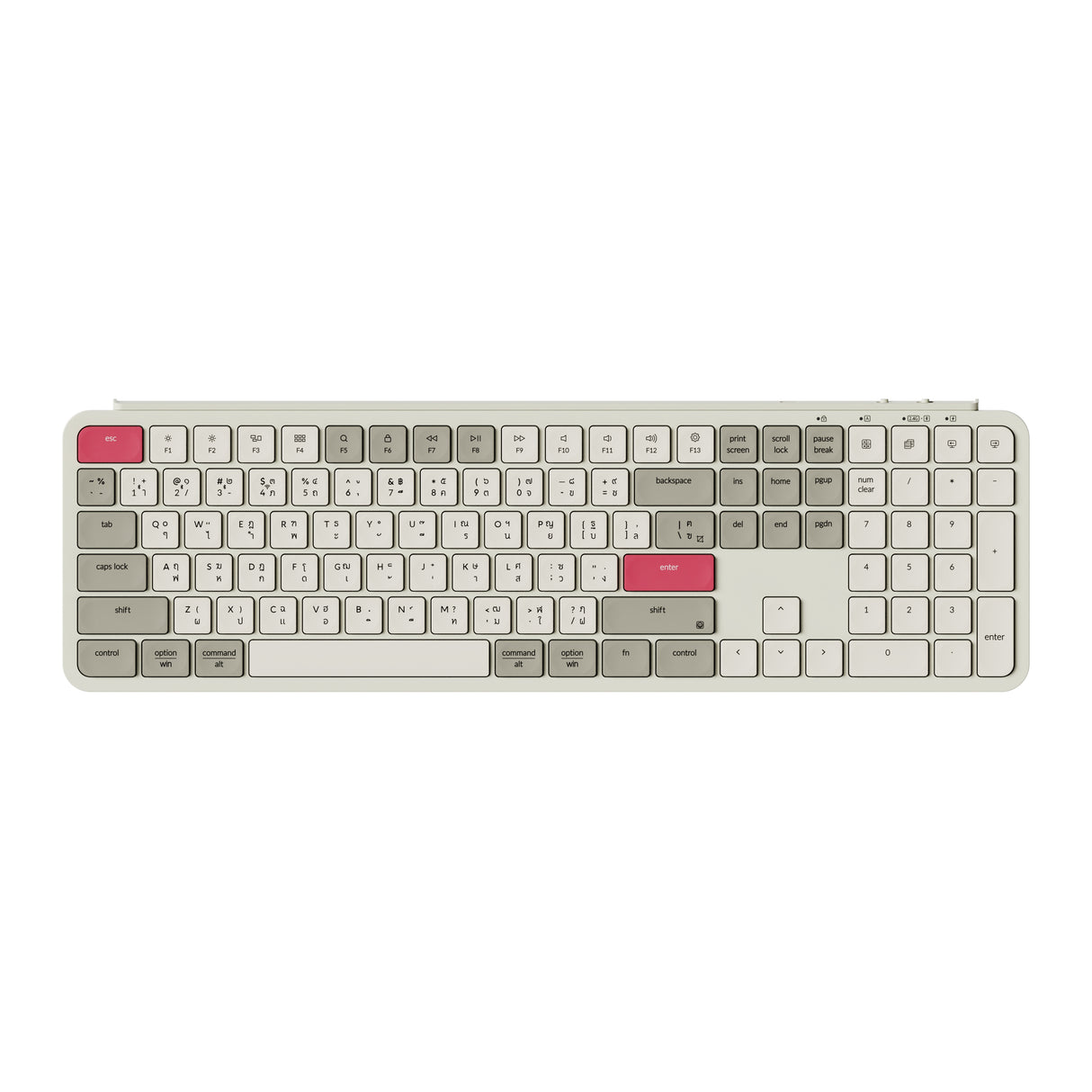 Keychron B6 Pro Ultra-Slim Wireless Keyboard - Keychron Thailand
