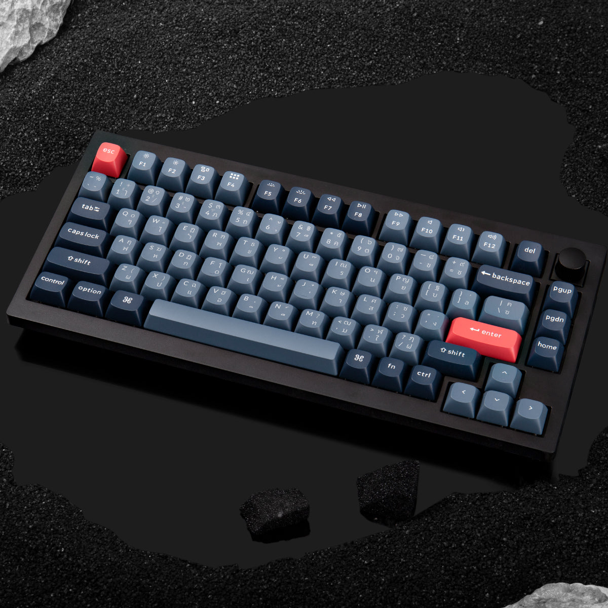 V1 Max QMK/VIA Wireless Custom Mechanical Keyboard - Keychron Thailand