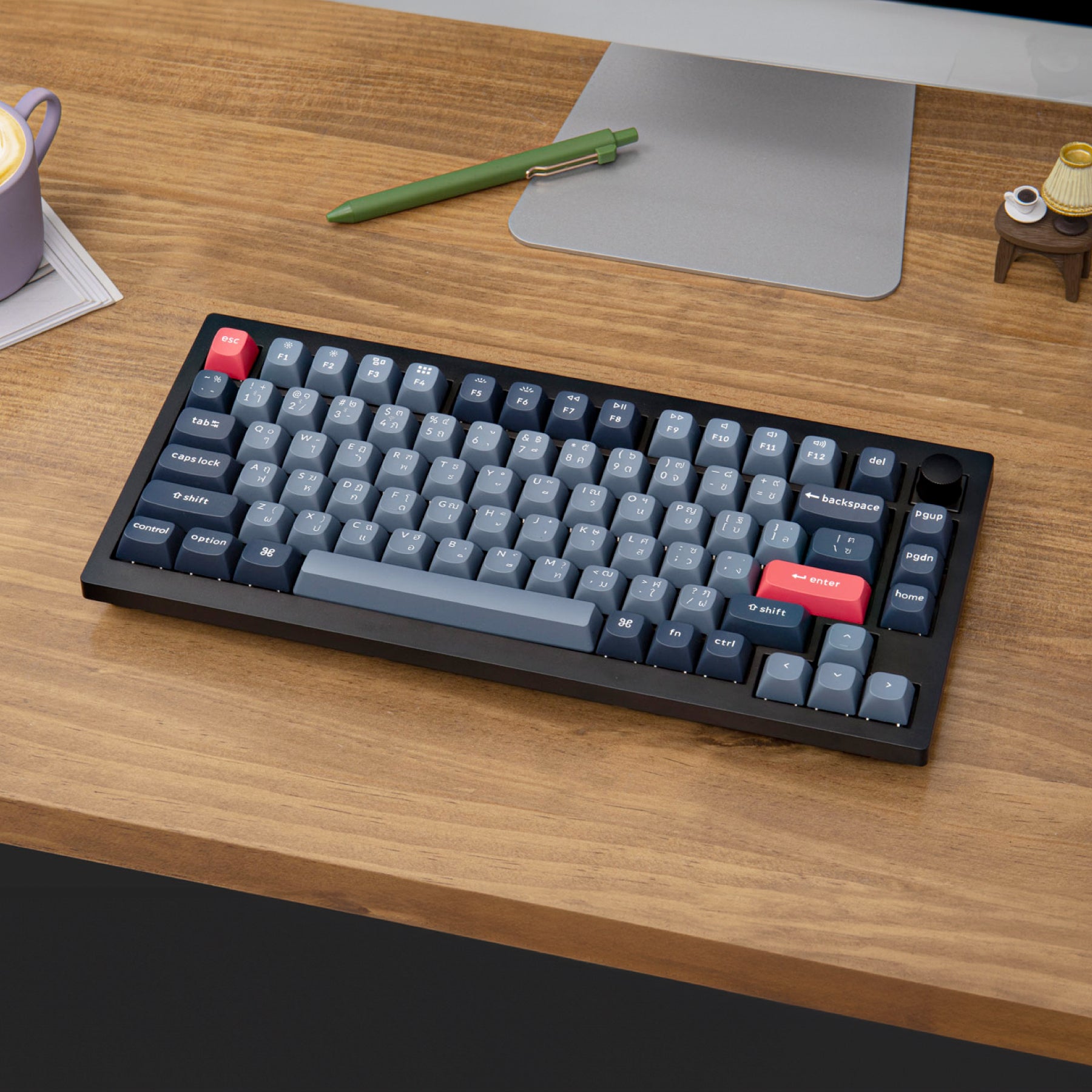 V1 Max QMK/VIA Wireless Custom Mechanical Keyboard