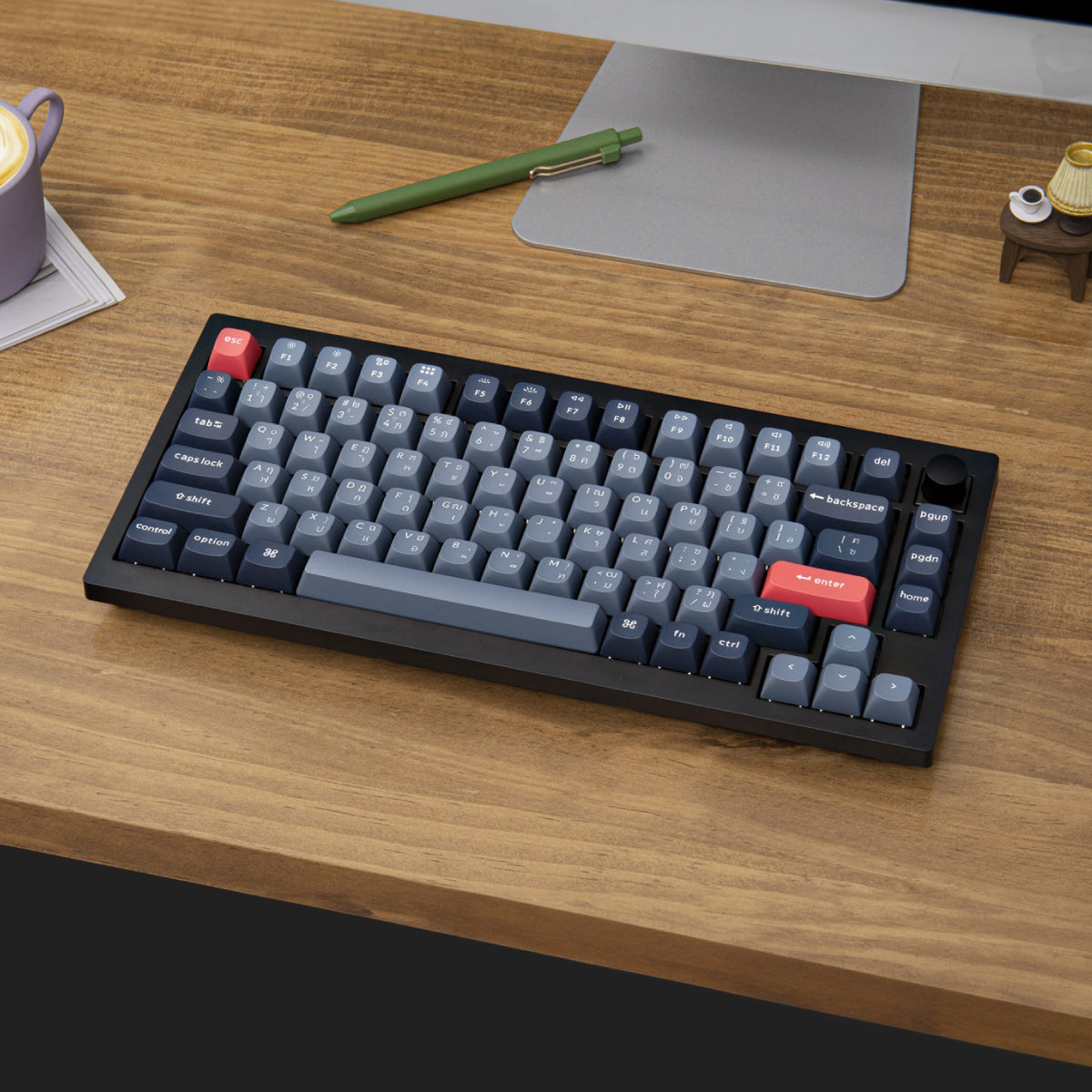 V1 Max QMK/VIA Wireless Custom Mechanical Keyboard - Keychron Thailand