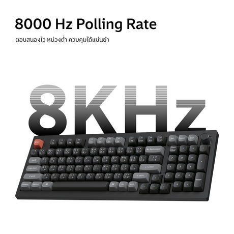 Keychron V5 Ultra 8K Wireless Custom Mechanical Keyboard - Keychron Thailand