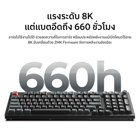 Keychron V5 Ultra 8K Wireless Custom Mechanical Keyboard - Keychron Thailand