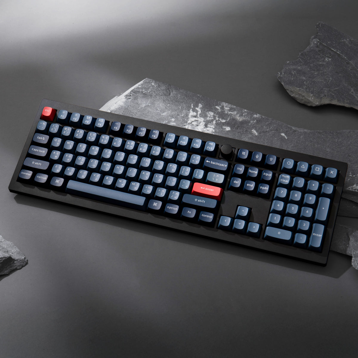 Keychron V6 Max QMK/VIA Wireless Custom Mechanical Keyboard (Silent Switch) - Keychron Thailand