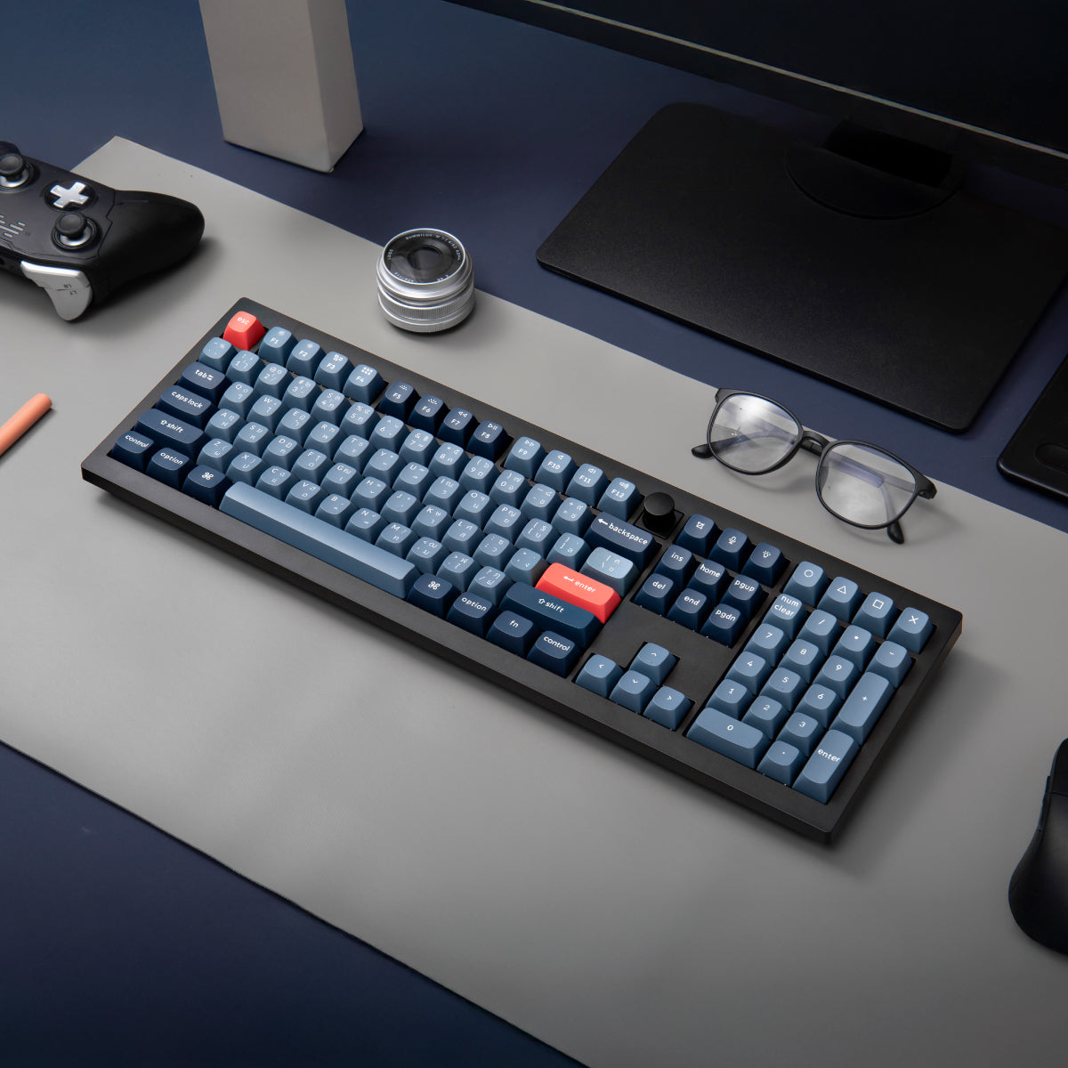 Keychron V6 Max QMK/VIA Wireless Custom Mechanical Keyboard (Silent Switch) - Keychron Thailand