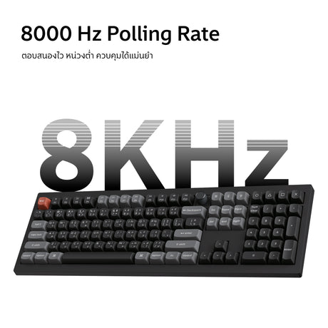 Keychron V6 Ultra 8K Wireless Custom Mechanical Keyboard - Keychron Thailand