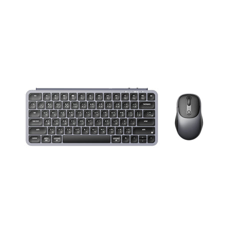 ชุดคอมโบคีย์บอร์ดและเมาส์ไร้สาย B1 Pro Wireless Keyboard and Mouse Combo-หน้าตรง