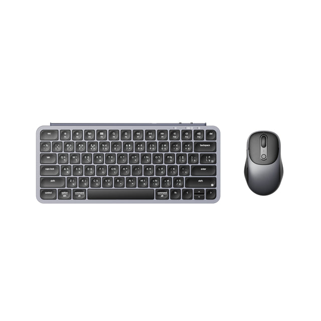 ชุดคอมโบคีย์บอร์ดและเมาส์ไร้สาย B1 Pro Wireless Keyboard and Mouse Combo-หน้าตรง