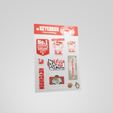 Tap to Belong Sticker Set - Keychron Thailand
