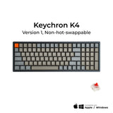 Keychron K4 V.1 (Non-Hot-swappable) Wireless Mechanical Keyboard - Keychron