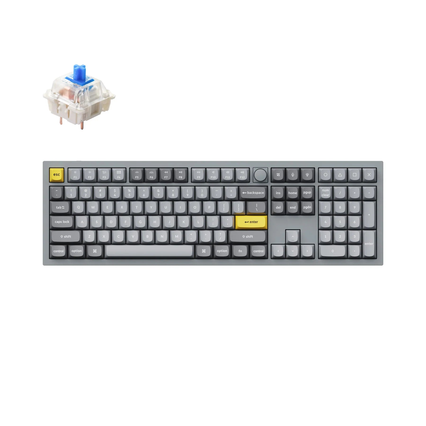 Keychron Q6 QMK Custom Mechanical Keyboard - Keychron