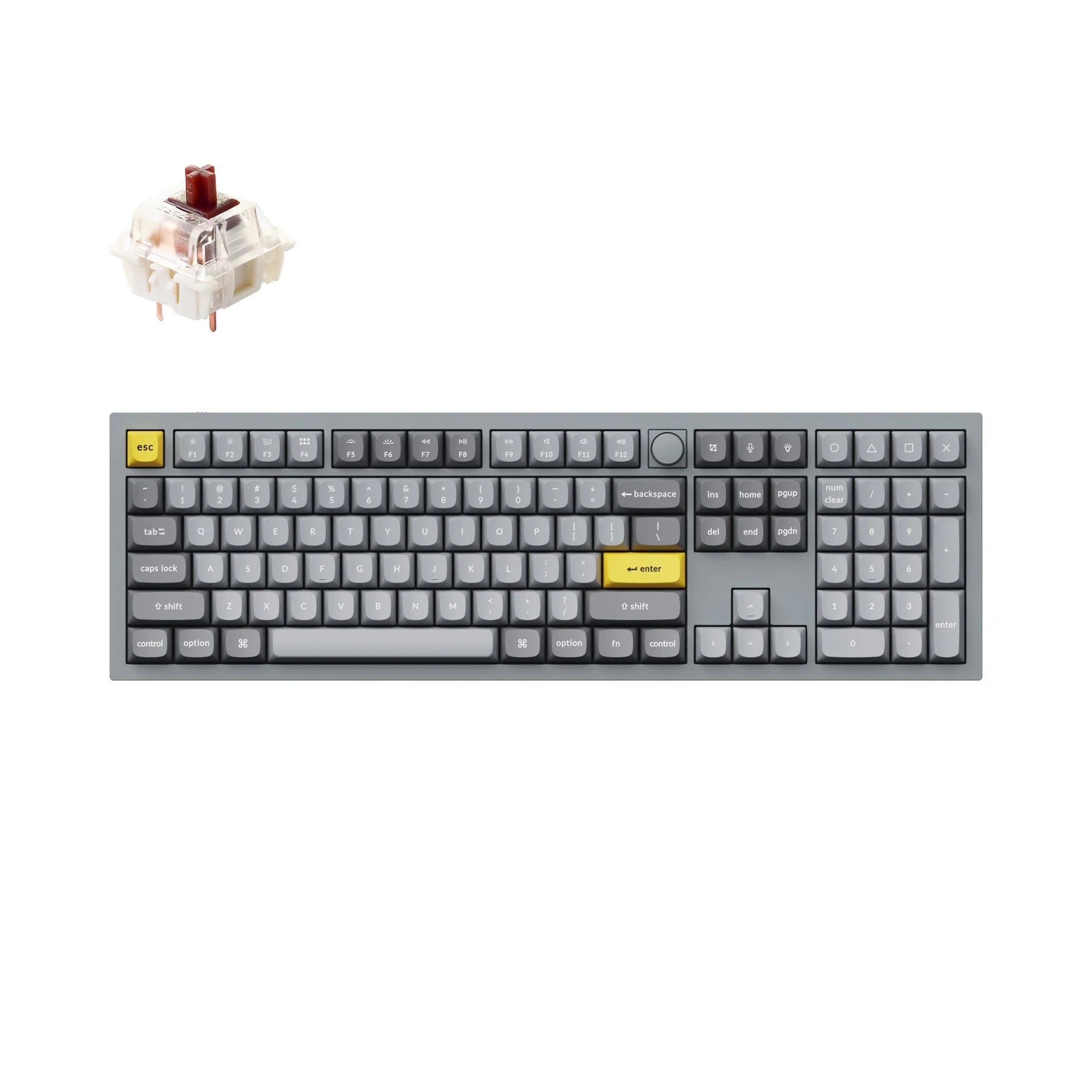 Keychron Q6 QMK Custom Mechanical Keyboard - Keychron