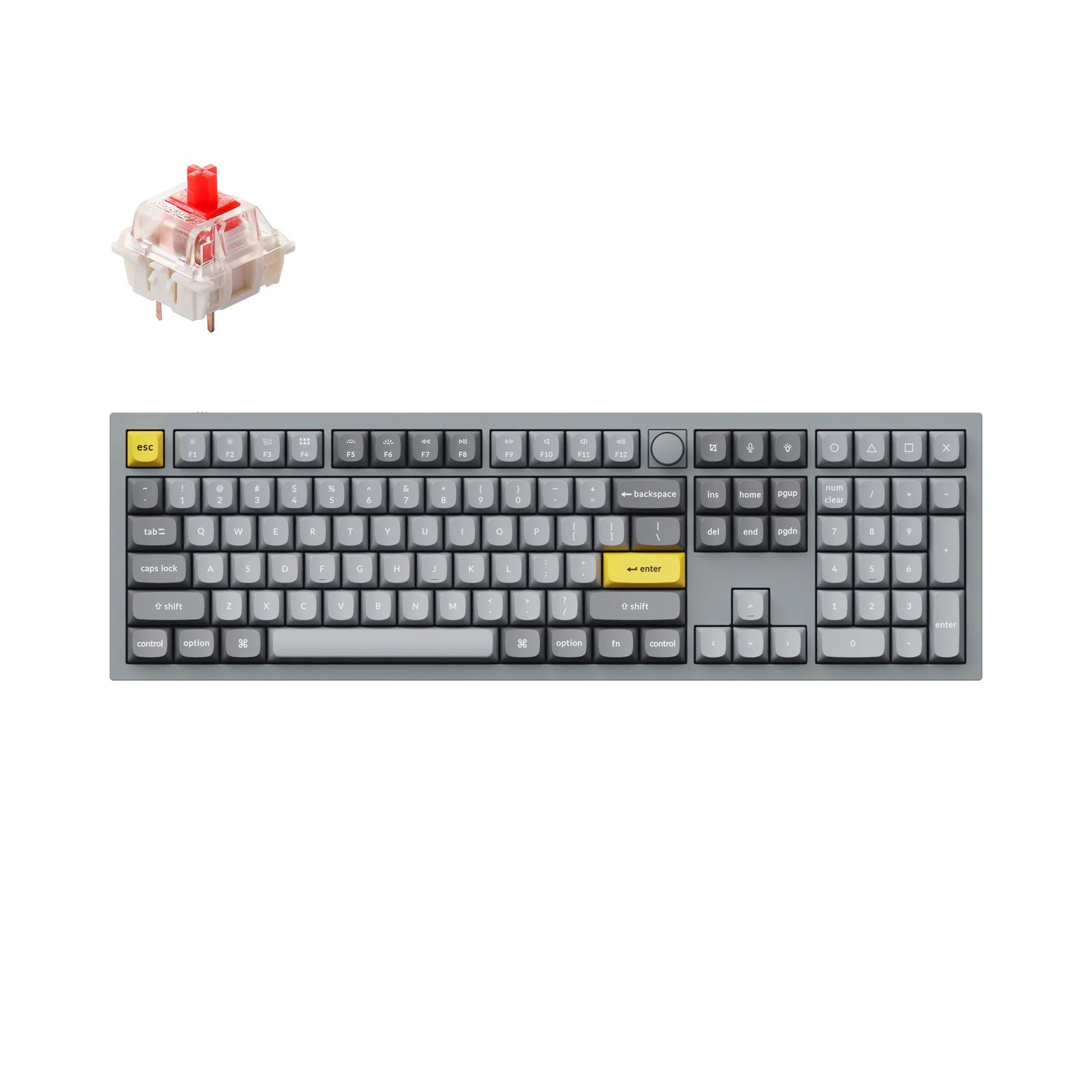 Keychron Q6 QMK Custom Mechanical Keyboard - Keychron