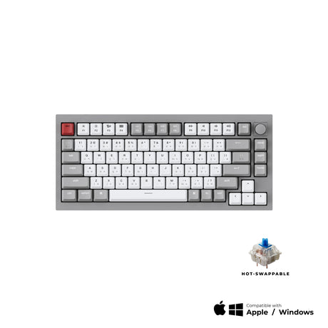 Keychron Q1 QMK Custom Mechanical Keyboard Knob Version - Keychron