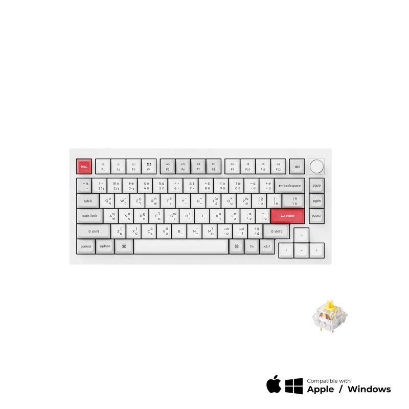 Keychron Q1 Pro Custom Mechanical Keyboard คัสต้อมแมคคานิคอลคีย์บอร์ด ...